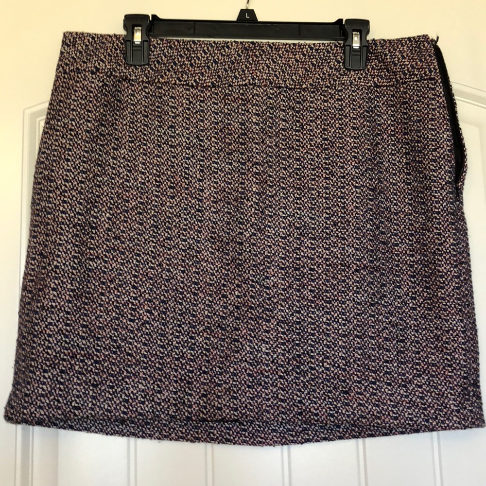 Loft tweed skirt